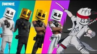 Fortnite new welcome to the melloverse set + old marshmello skin