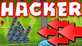HE'S HACKING!! Bloons TD Battles  ::  CAN I BEAT THE HACKER!?