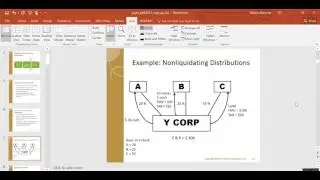 Chapter 4 Lecture on Nonliquidating distributions & walkthrough of HW problem C:4-28