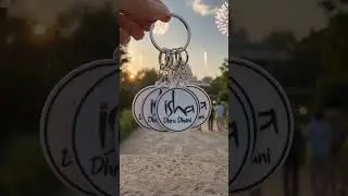 3D Printed Isha Yoga Logo Keychains | Batch Printing Process
