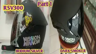 GANTENGNYA⁉️Pasang Cutting Stiker Decal Helm Mission Winnow RSV300