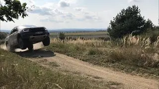 Testing new Ranger Raptor on MX Track | Drifting and jump