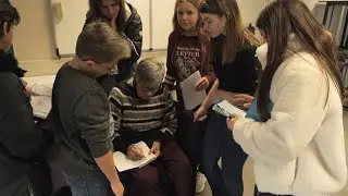 Reportage RPG : Ginette Kolinka au collège de Boussac