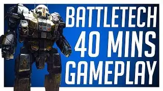 BattleTech Let's Play - 40 Minutes of Campaign Gameplay! (Spoiler Free)