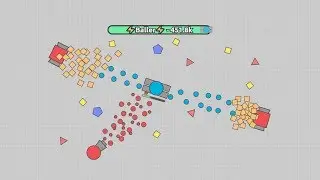 Power of the Twin Flank! ll Diep.io ll Twin Flank.