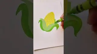 Vẽ Bắp Ng&ocirc; Cho B&eacute;. #coloringforkids #drawing #kidscolor #kidscoloringpages #art #coloring