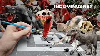 Making the indominus Rex! (part 1)