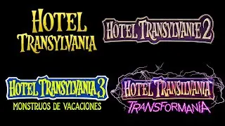 Todas las Películas de HOTEL TRANSYLVANIA (Del 1 al 4)