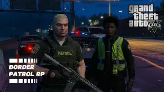 Я стал агентом пограничного патруля в GTA 5 RP