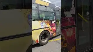 Odjezd autobusu Sor City NB 18M ze zast&aacute;vce Velk&aacute; Ohrada evč:6994 M&aacute;chaluv Pozdrav