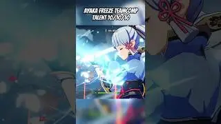 AYAKA & FURINA ETERNAL FREEZE TEAM | GENSHIN IMPACT #fyp