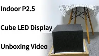 NSELED Indoor P2.5 Cube LED Screen Unboxing Video#nseled #nseledcloud #unboxingvideo
