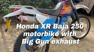 Honda XR Baja 250 Transformation: Big Gun Exhaust Upgrade!