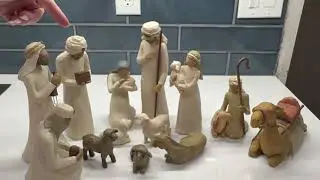 Willow Tree 6-Piece Nativity Set, Behold The Awe and Wonder of Christmas   #ad #amazoninfluencer