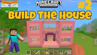 Build the house in Hindi Minecraft pocket edition #minecraft #minecraftinhindi #hindicommentary