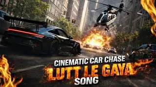 Lutt Le Gaya X Unreal Engine 5 (Bass Boosted) | Cinematic Car Chase Scene