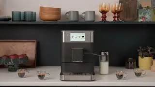 KitchenAid helautomatisk espressomaskin KF6, KF7 och KF8: s&aring; anv&auml;nder du din nya maskin