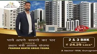 #Ashu&Sachin Property - ZARA ROMA SEC 95 B || 2BHK @24 LAKH