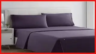 Clara Clark Queen Sheets Set, Deep Pocket Bed Sheets for Queen Size Bed - 4 Piece Queen Size Sheets