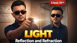 LIGHT Reflection and Refraction Class 10 || Physics Chapter || Animation || Lecture No :3 #boardexam