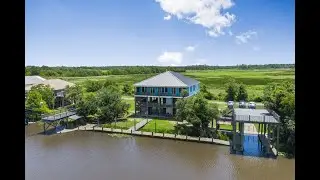 6 Bedroom, 3 Bathroom Camp on the Pearl River in Pearlington, MS with Private Boat Launch