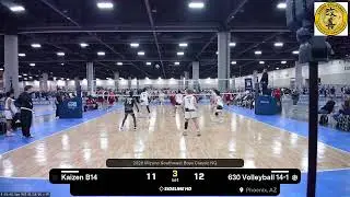 Kaizen B14 @ 630 Volleyball 14-1 (2026.01.18)