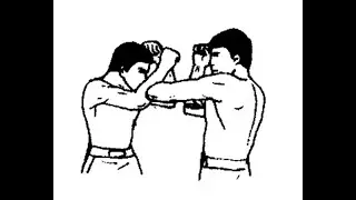 San Da Kung Fu basic elbows on bag