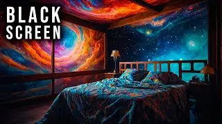 Unlock Hidden Parallel Dimensions | Deep Dreaming Binaural Beats Sleep Trance | Black Screen