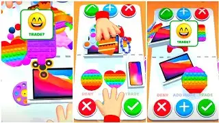 ⚠️ The Best Fidget Toys Trading APP | pop it, squishy, spinner | anxiety relief 