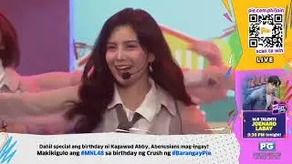 MNL48 No Way Man Performance at Barangay Pie / Pie Channel (putol pala)