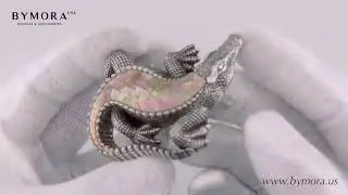 Unleash Your Wild Style | Crocodile Belt Buckle | Mother of Pearl | BYMORA USA