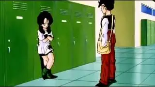 Videl finds out that Gohan is the great saiyaman!!