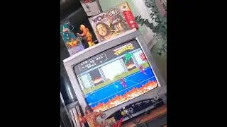 Playing Nintendo Teenage Mutant Ninja Turtles THE Arcade Game. #nes #tmnt