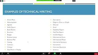 Technical Report Writing - Revision