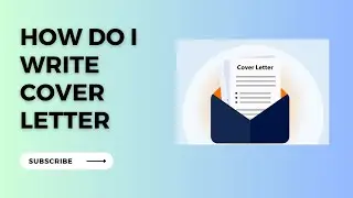 Writing a Cover Letter | Standard Format | Sample