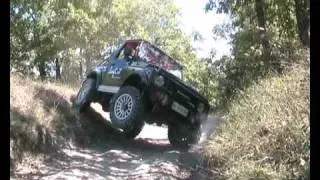 4x4 ZANFI - Samurai 1300 - Fuoristrada in carraia - prove di mobilita al limite