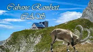 Switzerland Rambert hut POV