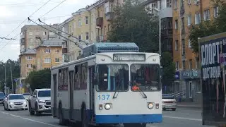 Поездка на троллейбусе МтРЗ-6223-0000010 | номер 137 | маршрут 36 | Екатеринбург 