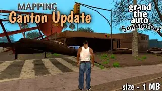 Ganton Update || Mapping real seperti nyata || zombie || GTA San Android