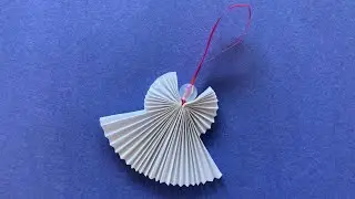 Origami Christmas Angel 怎麼折聖誕小天使 How to make a Christmas angel