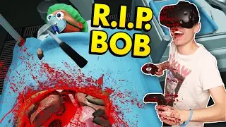 CRAZY DOCTOR IN VIRTUAL REALITY! (Surgeon Simulator VR Experience Reality - HTC Vive Gameplay)