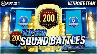 FIFA 21 - TOP 200 SQUAD BATTLES REWARDS!! PLUS 2 X 100K PACKS!!