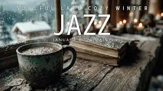 Cozy Winter Jazz ~ Relaxing Evening Playlist & Chill Jazz Vibes for Snowy Nights Ambience