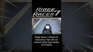 Ridge Racer 7 Replay at Harborline 765 with Eurobeat #ridgeracer7 #eurobeat #shorts #gaming