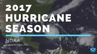 2017 Hurricane Season August-October - Captured by NOAA's GOES-East Satellite