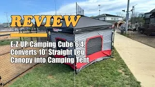 E-Z UP Camping Cube 6.4 Camping Tent - Review