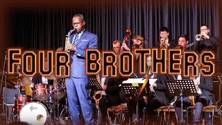 Four Brothers &ndash; Peter Herbolzheimer feat. Mark Gross (USA) | Moritz Spie&szlig; & LJJO RLP (Percussion Cam