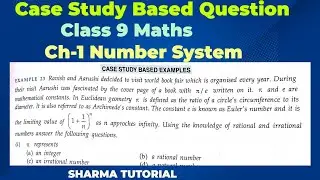 Case Study Questions Class 9 Maths Chapter 1 Number System | Ravish and aarushi decided to visit