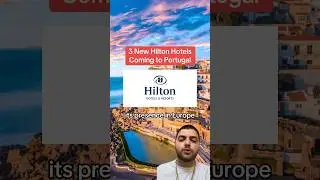 New Hilton hotels in Portugal coming soon #travelnews #portugal #portugaltravel #hiltonhotel #travel