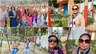  Picnic 🧺 আমাদের যোগা ক্লাস এর পিকনিক হলো জিনিয়া গার্ডেন এ//ছোটবেলার মতো আনন্দ করলাম/ 
